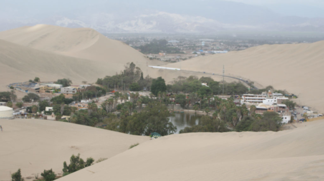 Peru sand dunes